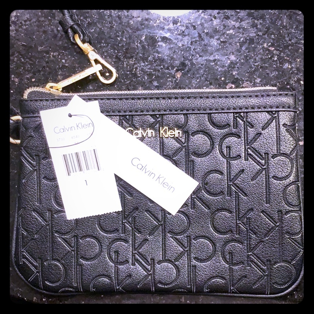 Calvin Klein Wrist Handbag/Purse Brand New